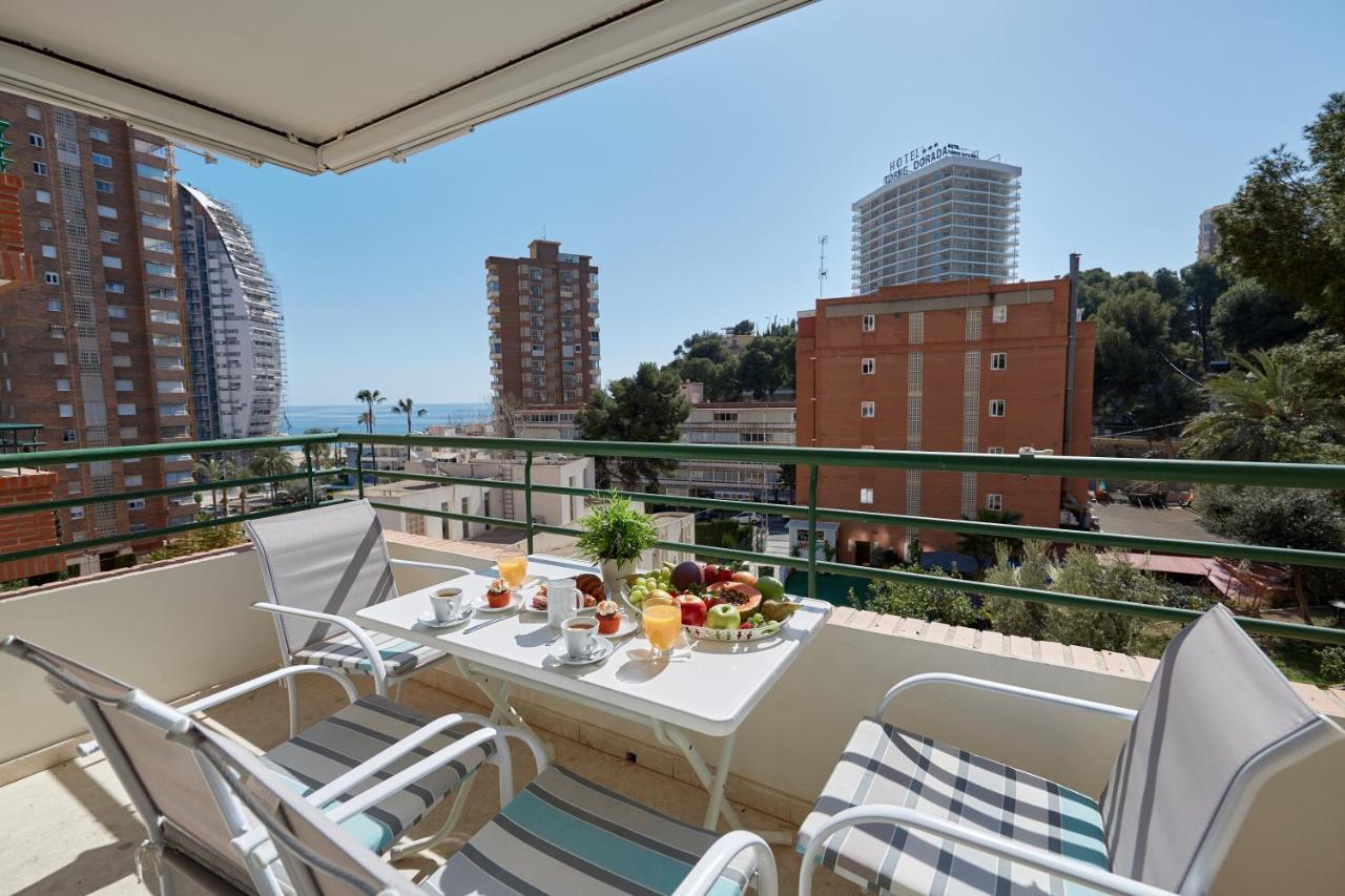 Sonrisa Apartments Benidorm Bagian luar foto