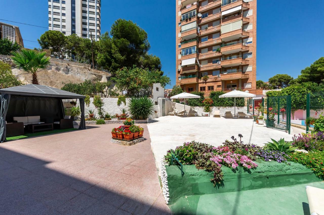 Sonrisa Apartments Benidorm Bagian luar foto